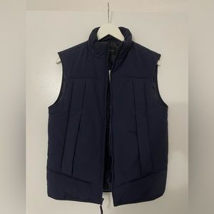 Banana Republic Puffer Best Navy Men Size S